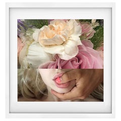 Flower Woman Portrait Naropinosa, "Untitled" Digital Collage, Spain, 2019