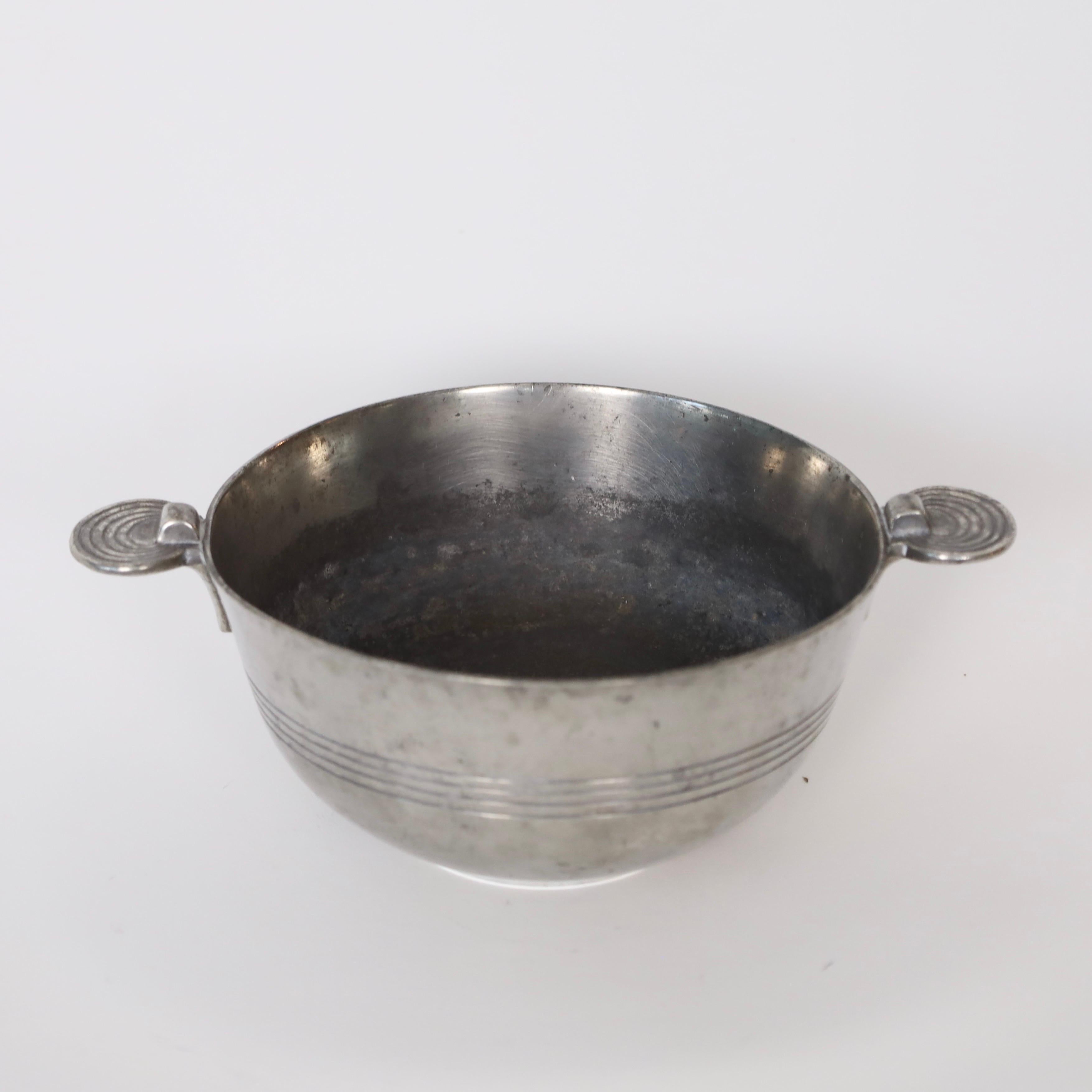 Pot de fleurs par Just Andersen, années 1930, Danemark Abîmé - En vente à Værløse, DK