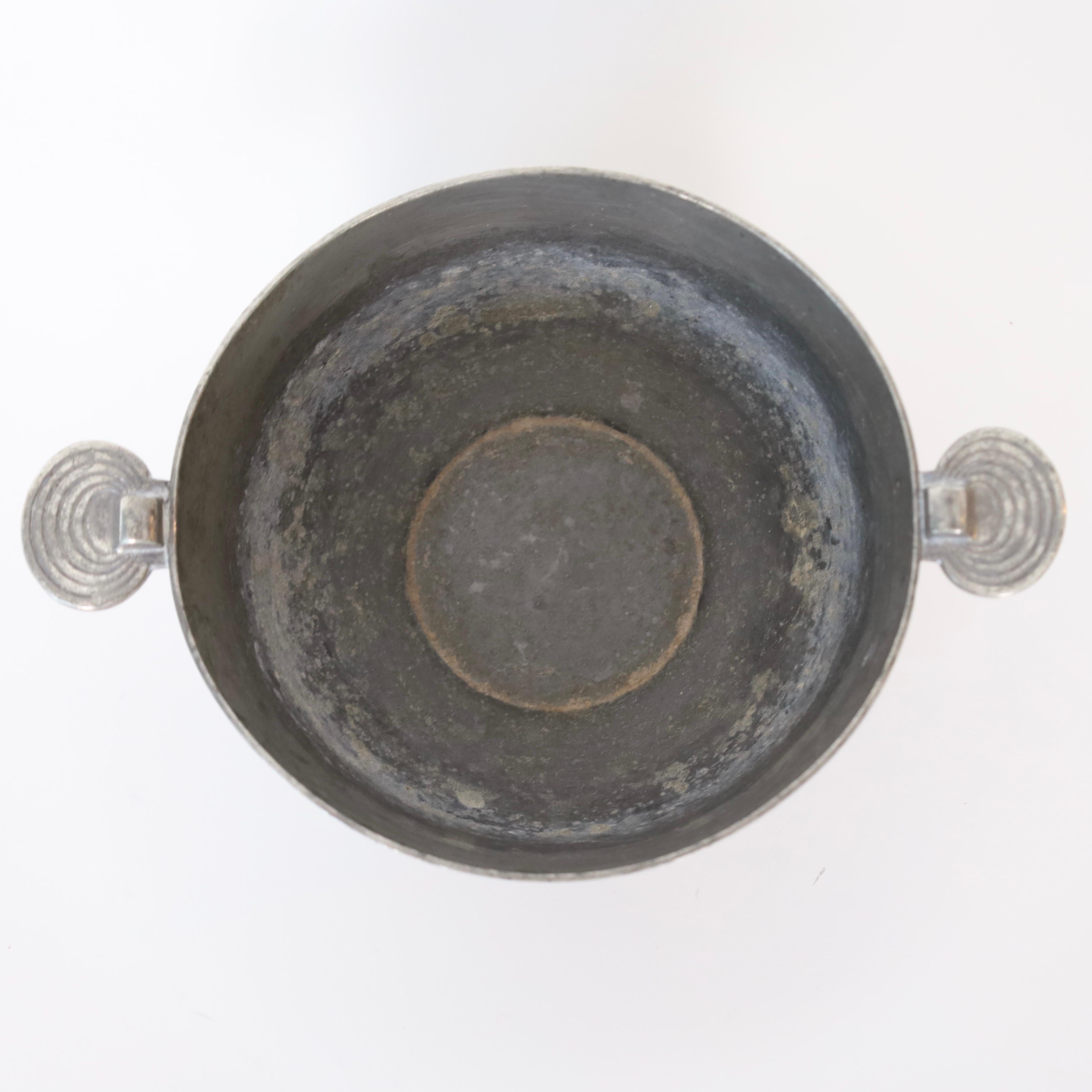 Milieu du XXe siècle Pot de fleurs par Just Andersen, années 1930, Danemark en vente