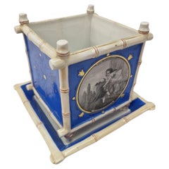 Flowerpot cachepot jardiniere Romance worldexhibition? Romeo Juliet 1900 Germany