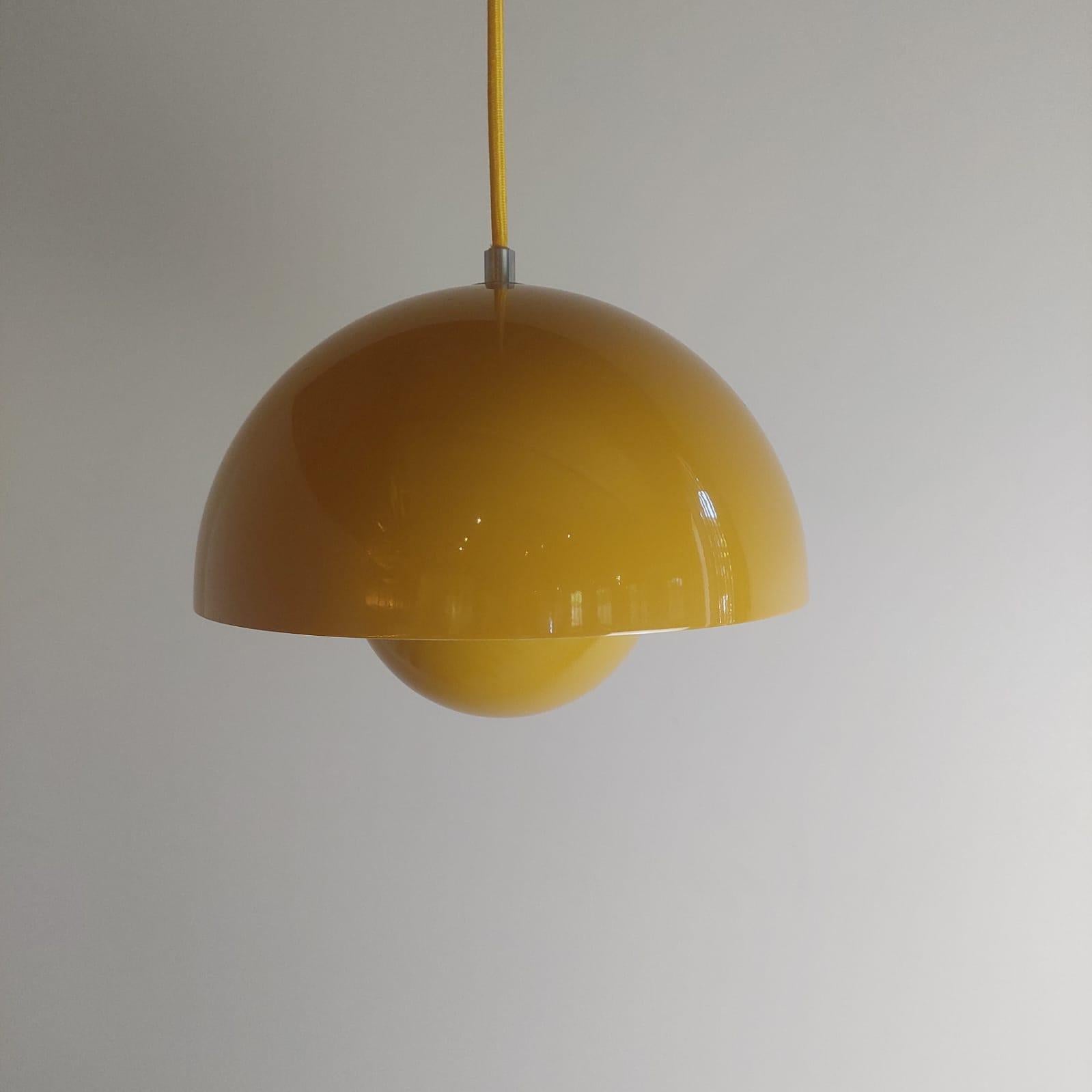 Danish Flowerpot ceiling lamp Verner Panton, Denmark