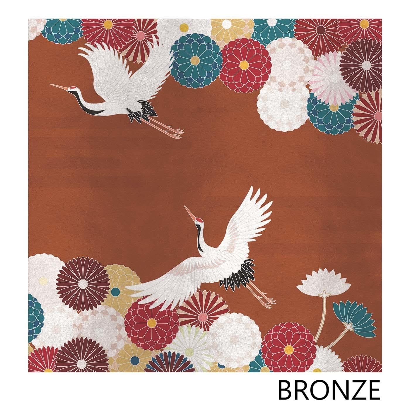 Modern Flowers and Storks Panel