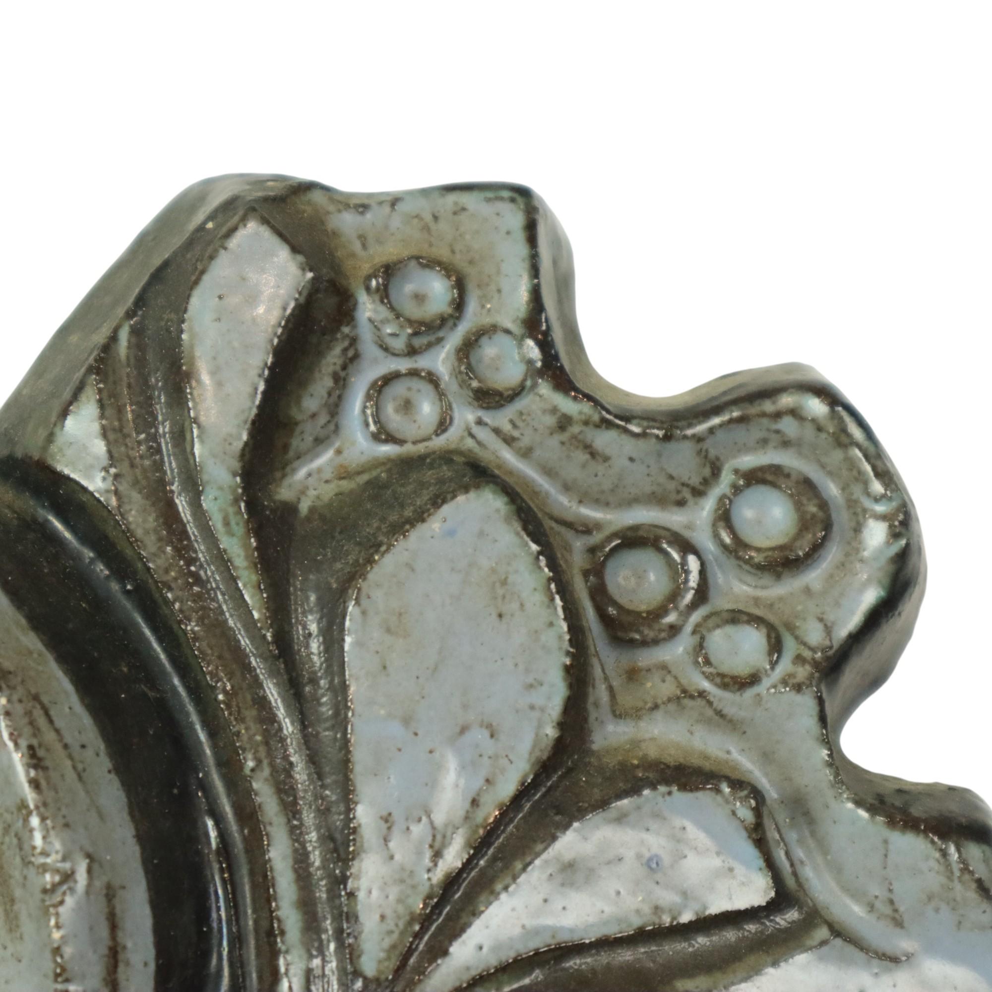 Fiori Opera d'arte in bassorilievo Paul Vermeire Perignem in vendita 4