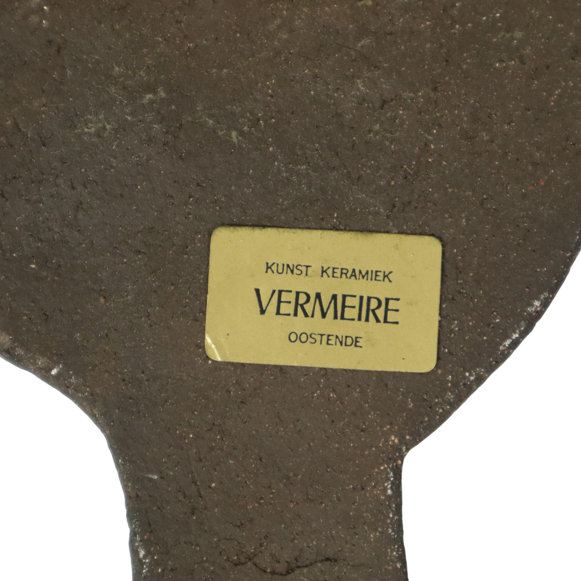 Fiori Opera d'arte in bassorilievo Paul Vermeire Perignem in vendita 7