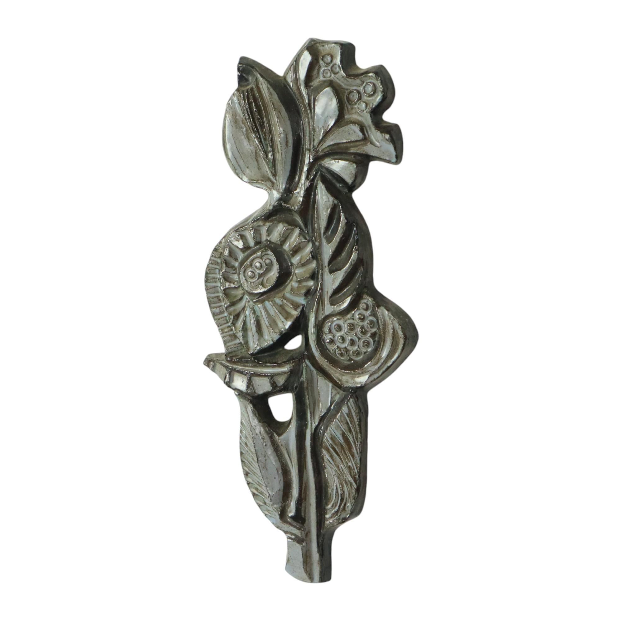 Belga Fiori Opera d'arte in bassorilievo Paul Vermeire Perignem in vendita