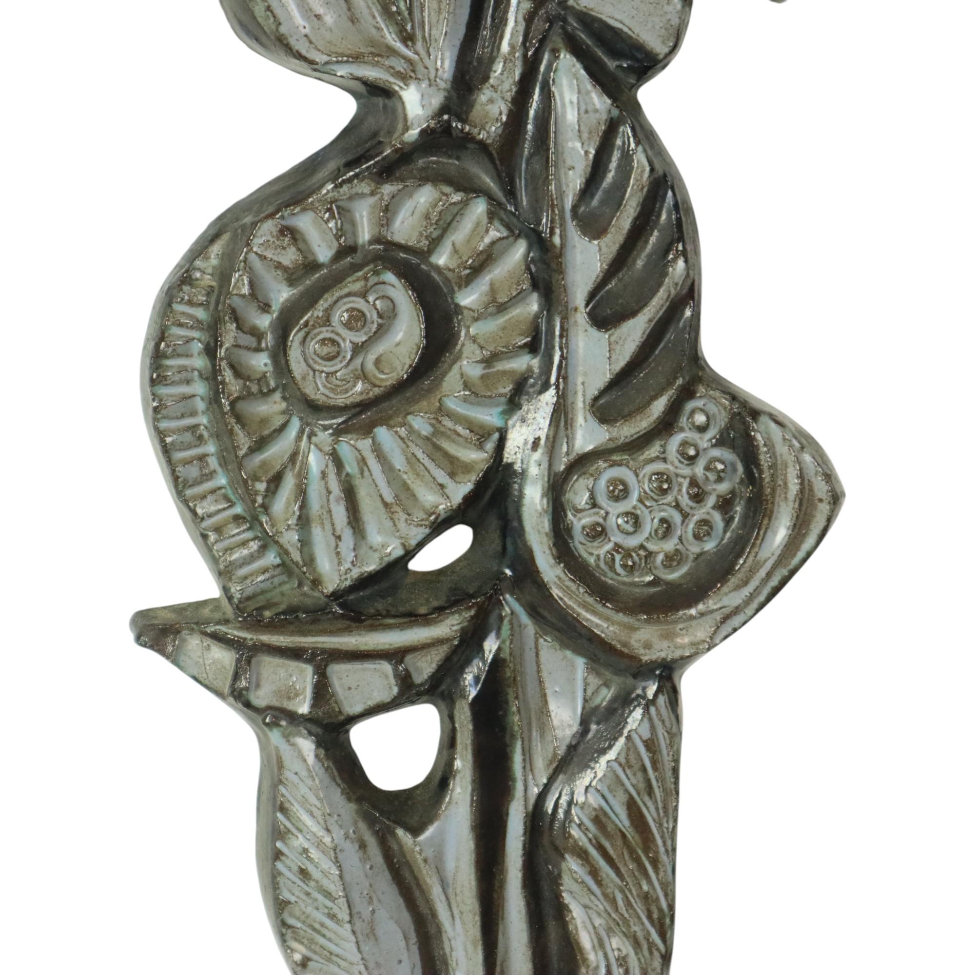 Fiori Opera d'arte in bassorilievo Paul Vermeire Perignem In condizioni buone in vendita a Poperinge, BE