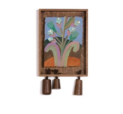 Flowers by Caroline Rennequin Framed gouache painting on handmade paper 2026