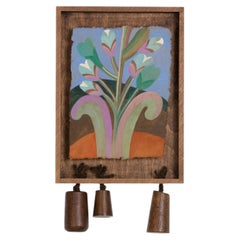 Flowers by Caroline Rennequin Framed gouache painting on handmade paper 2026