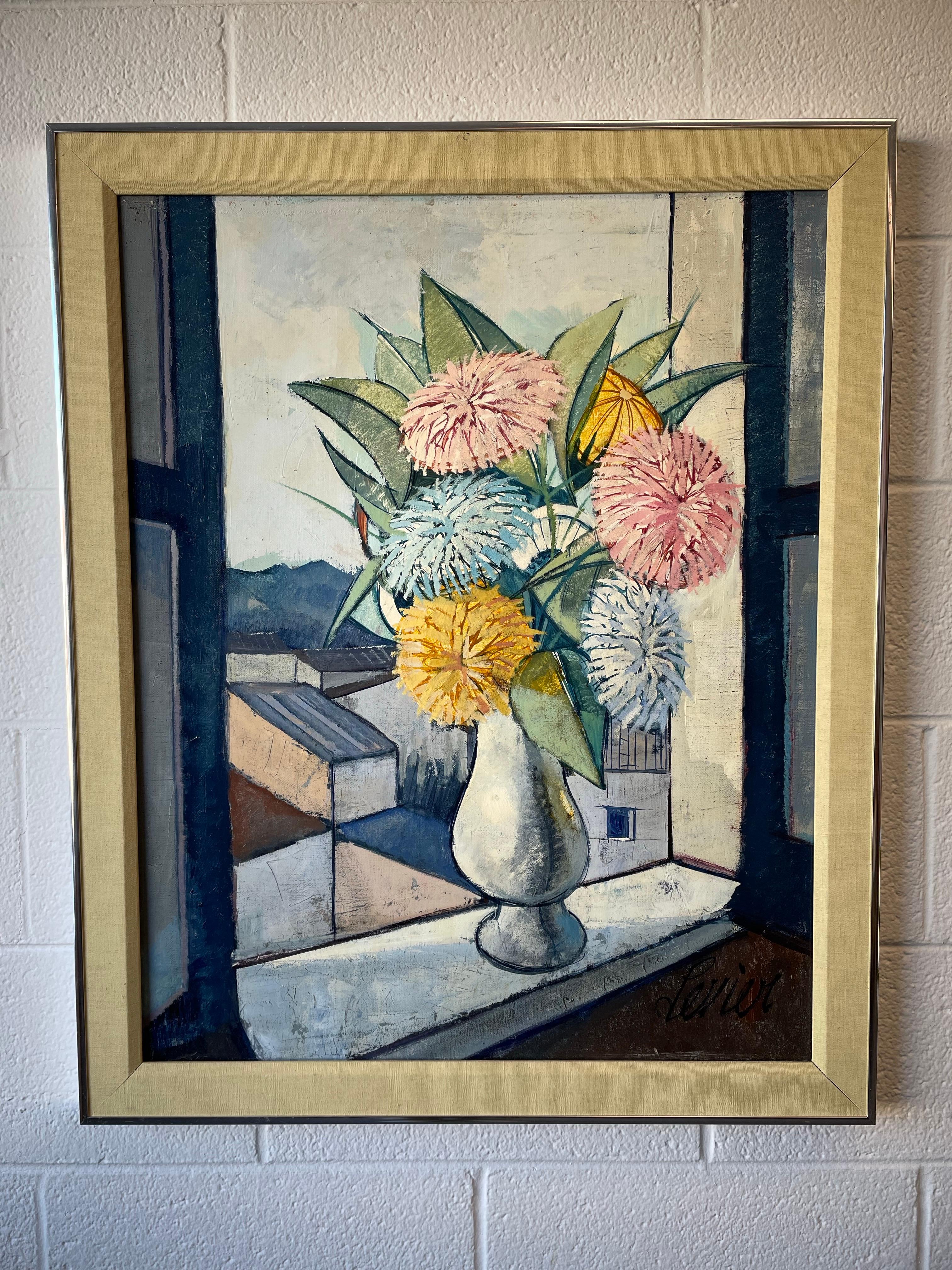 Flowers by Charles Levier In Good Condition For Sale In Richmond, VA