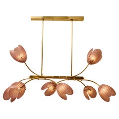 "Flowers" chandelier in Murano by Studio Glustin