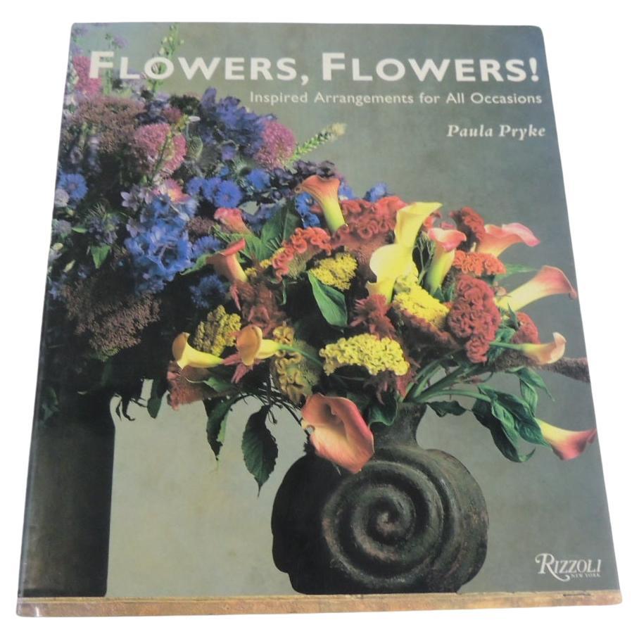 More Decorating with Flowers Hardcover Coffee Table Book For Sale at