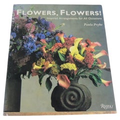 Vintage Flowers, Flowers! Hardcover Decorating Coffee Table Book