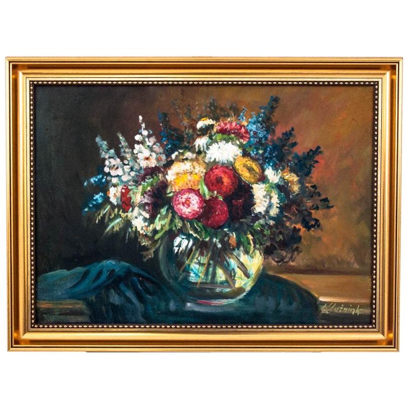 "Flowers in a vase" Painting