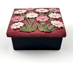 Fleurs Boîte à bijoux