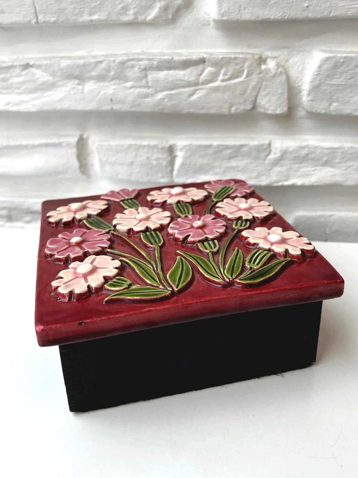 Blumen Schmuckkästchen (Französische Provence) im Angebot