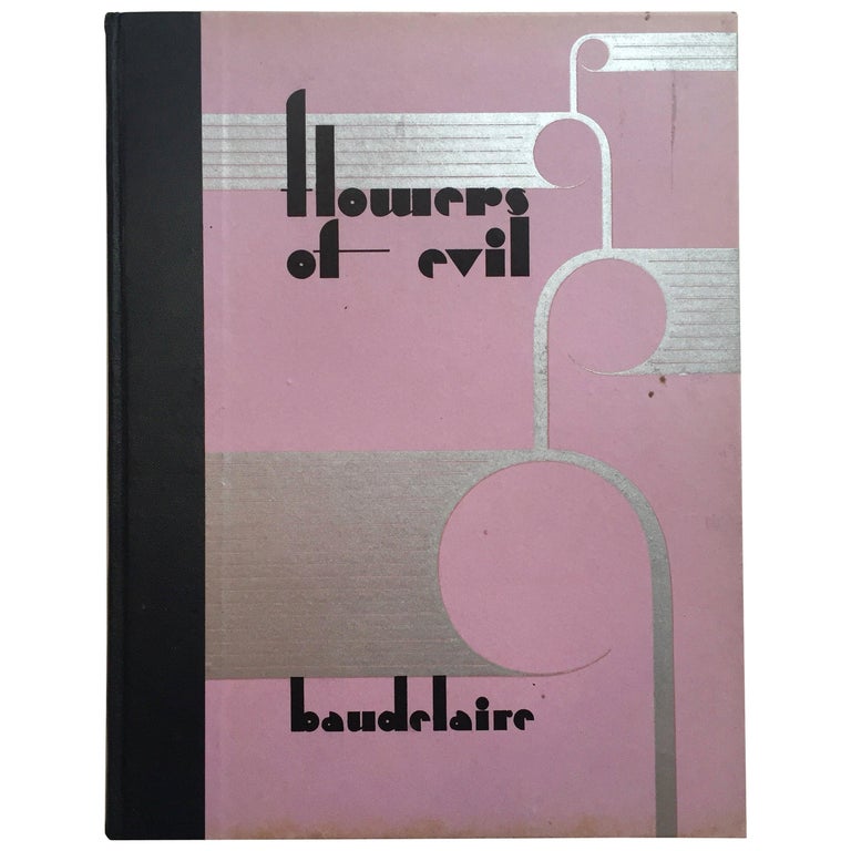 Flowers of Evil by Charles Baudelaire, Illustrated by Major Felten, 1931 For Sale