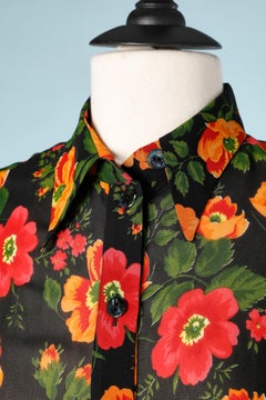 Flowers printed sleeveless shirt Dolce & Gabbana