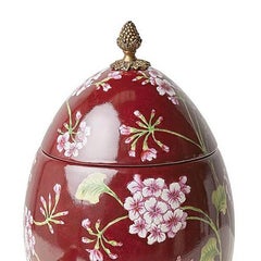 Flowers Red Egg Box