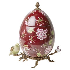 Flowers Red Egg Box