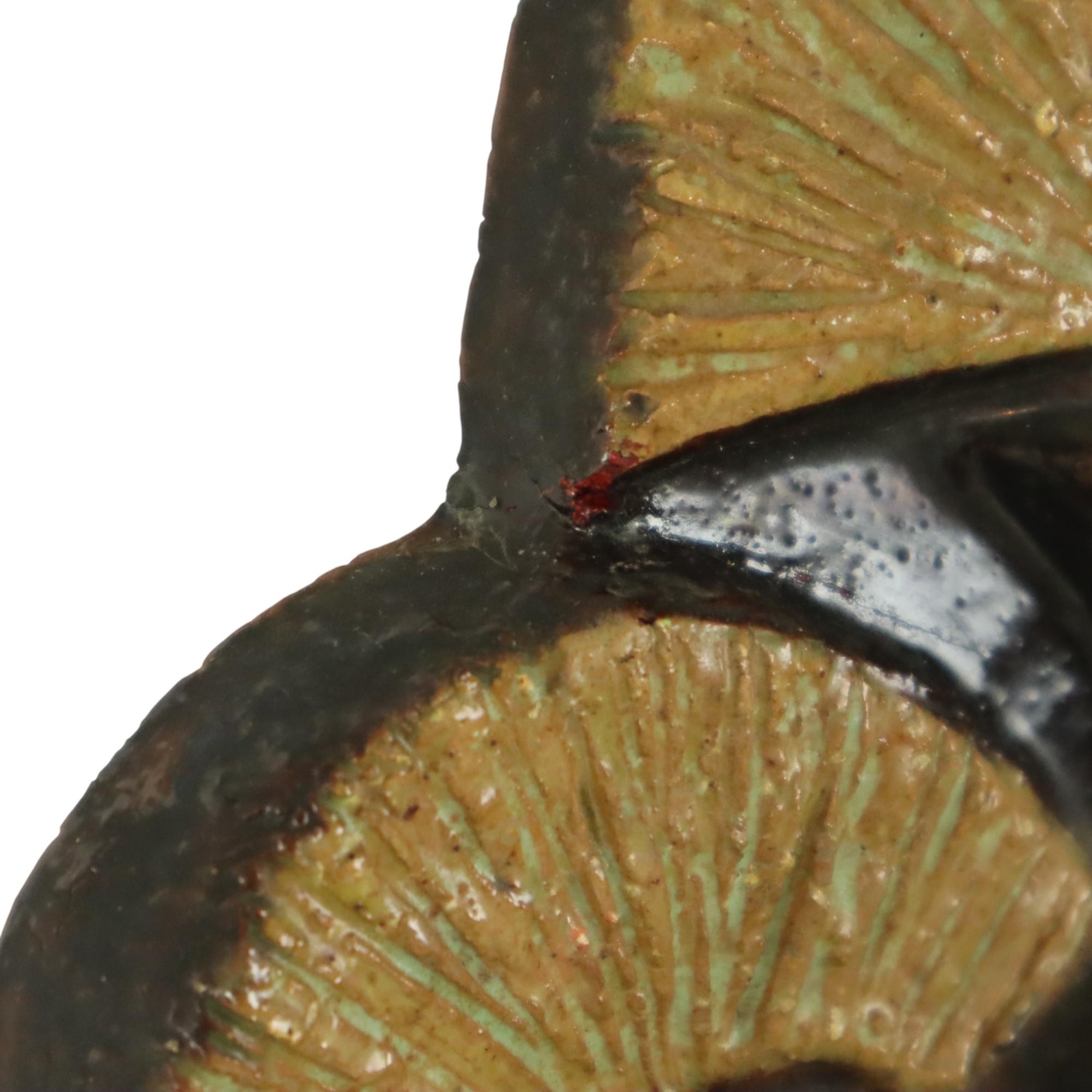 Cotto Scultura di fiori Paul Vermeire 47cm in vendita