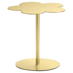 Petite table d'appoint Flowers en laiton de Stefano Giovannoni