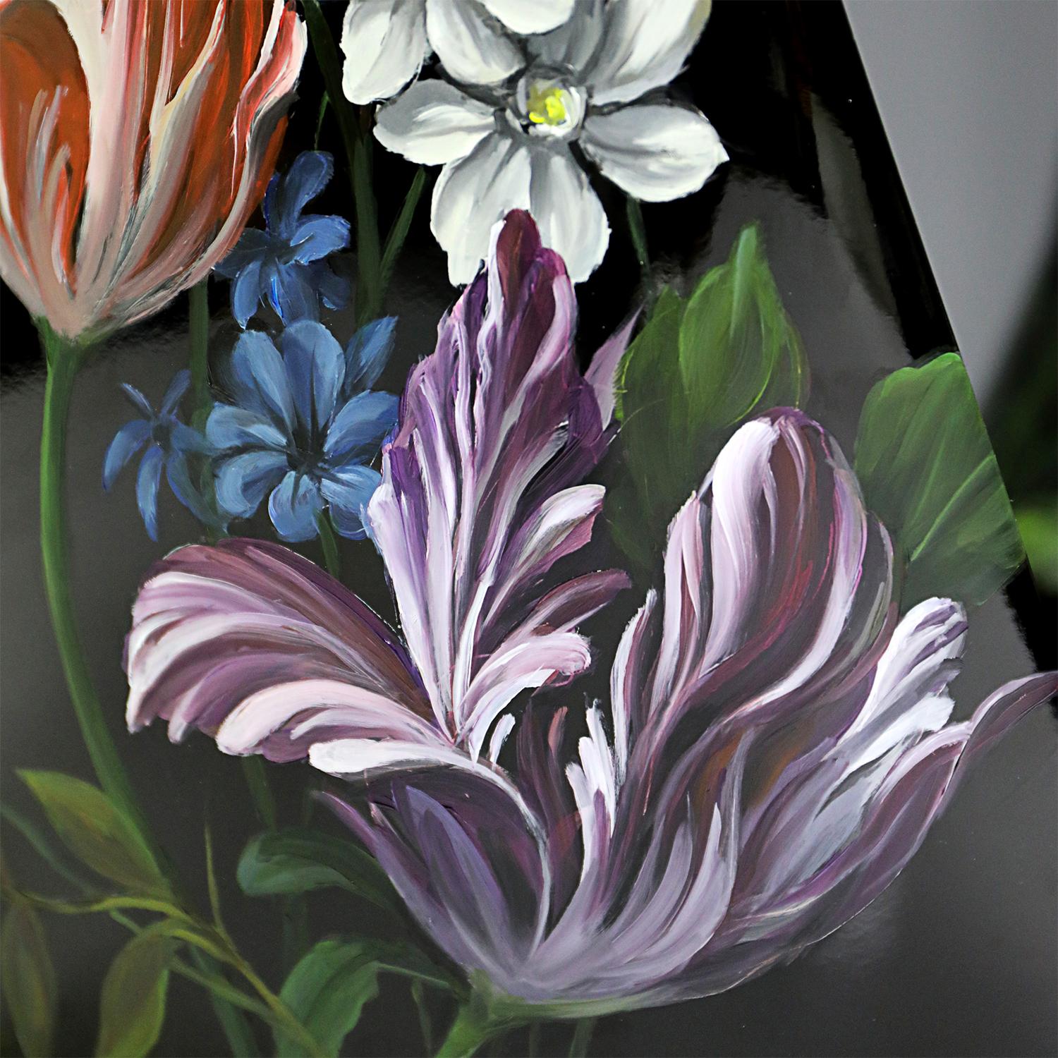 Résine Tabouret à fleurs en vente
