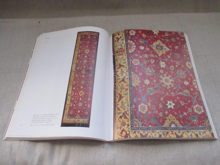 Flowers Underfoot: Indian Carpets of the Mughal Era
Rich color illustrations and a scholarly text characterize this catalogue of a landmark exhibition of Mughal carpets held at the Metropolitan Museum of Art, New York, November 1997-March 1998.