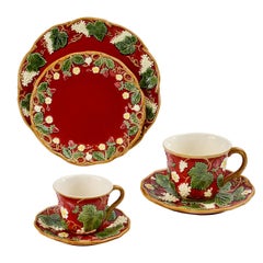 Flowery "George Sand" Set of 4 Pieces