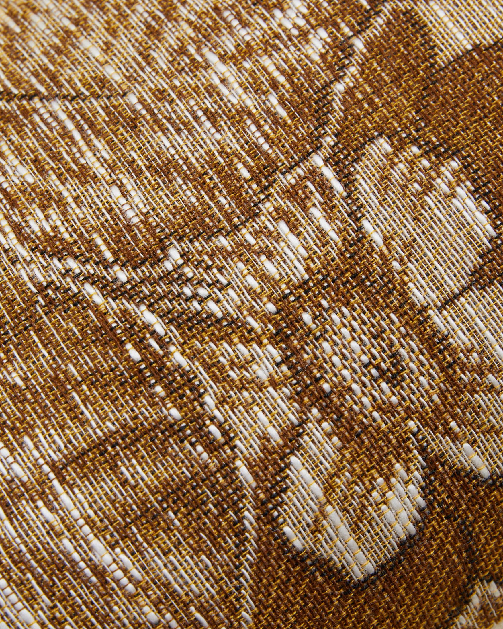 Flowery pillow BING 70x40 cm made from curated vintage fabric in colors Brown, White and Beige. 
The back of the pillow is made from soft textured wool blend fabric.
Every pillow is unique. 
Size: 70x40cm
Handmade in Sweden.

Composition front: