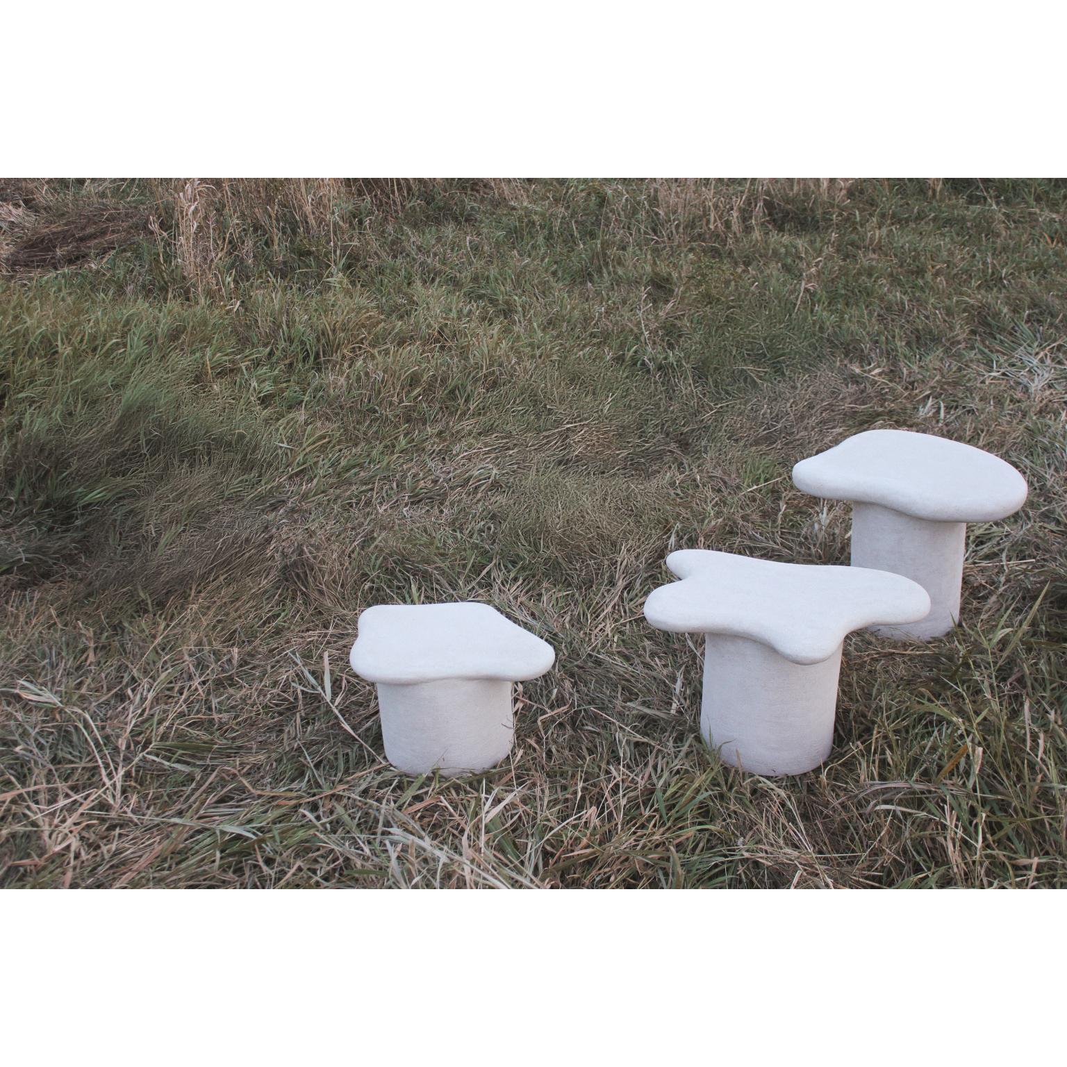 Other Flowform Mini Stool by Aeny Studio For Sale