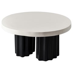 Flowing Black And White 100 Coffee Table by Perler