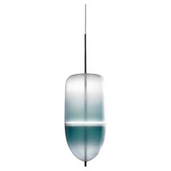 Lampe à suspension FLOW[T] S5 turquoise de Nao Tamura pour Wonderglass