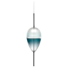 FLOW[T] S7 Pendant lamp in Turquoise by Nao Tamura for Wonderglass