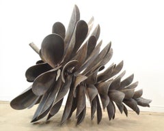 Original steel sculpture by Floyd Elzinga CLASSIC PINE CONE 48" #19-221