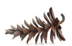 Original steel sculpture by Floyd Elzinga  PINE CONE #19-353