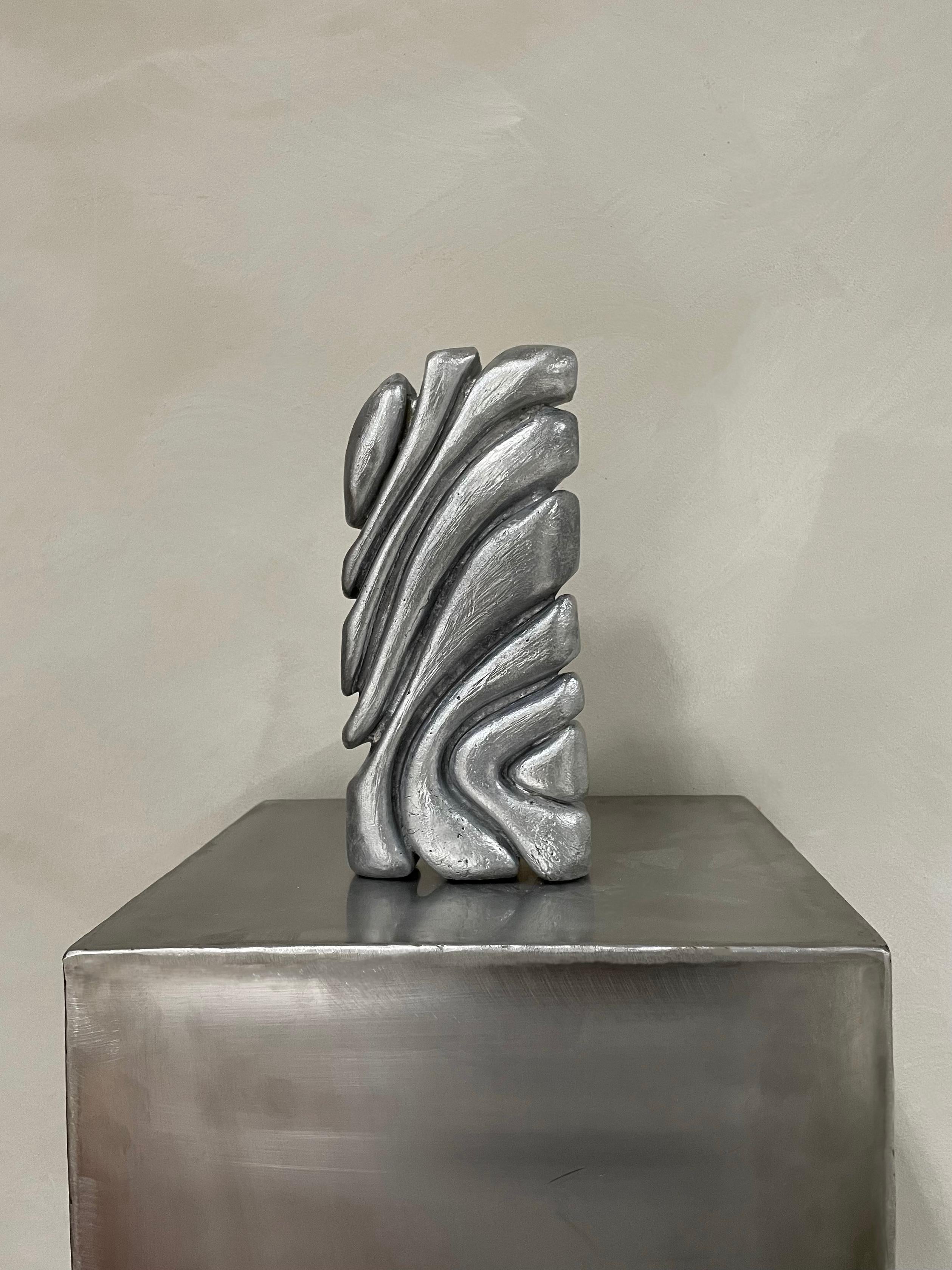 Fluentem Creatura Aluminum Wall Sculpture by Eline Baas In New Condition For Sale In Geneve, CH