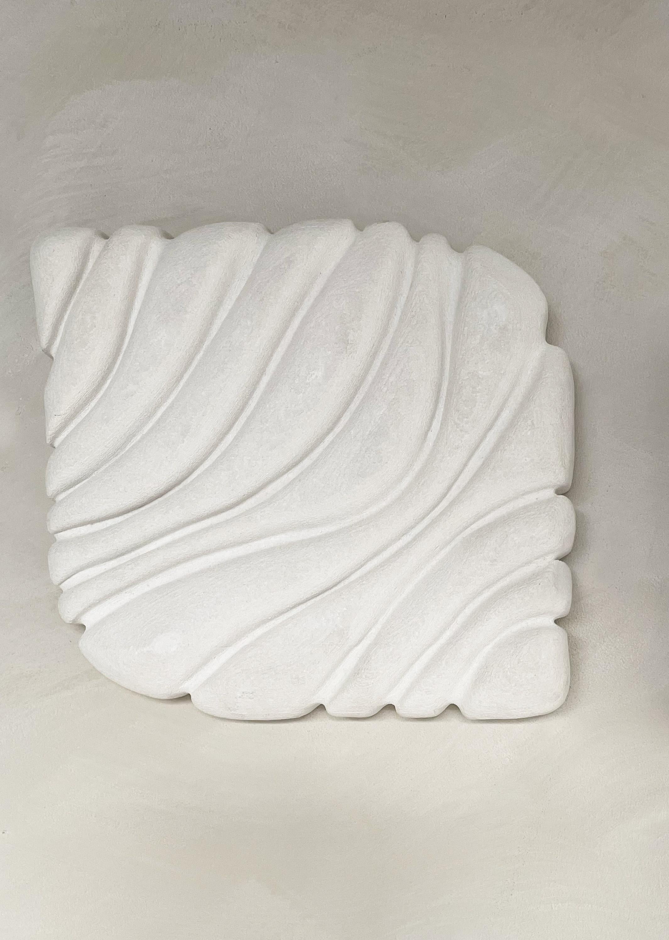 Fluentem Creatura Carrara Wall Sculpture by Eline Baas
Limited Edition of 3 pieces.
Dimensions: D 5 x W 30 x H 32 cm.
Materials: Solid carrara marble powder stone.

STUDIO ELINE BAAS is an Amsterdam-based Interior Design studio. 

Whether it