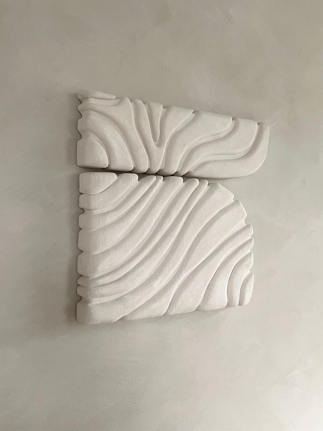 Fluentem Creatura Wall Sculpture by Eline Baas
Dimensions: D 5 x W 45 x H 44 cm
Materials: Solid carrara marble powder stone. 

STUDIO ELINE BAAS is an Amsterdam-based Interior Design studio. 

Whether it is a private home, office, restaurant, hotel