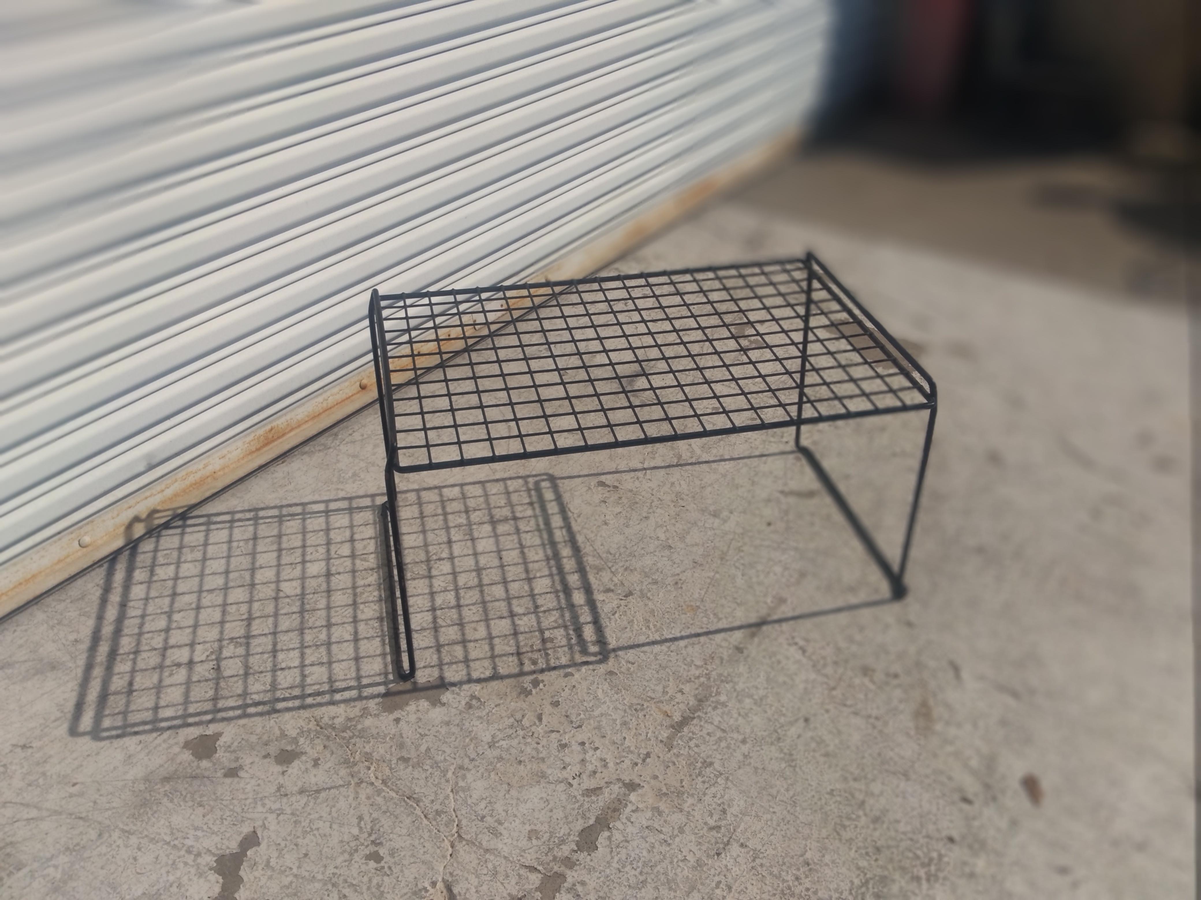 Mid-Century Modern FluerTable basse de style Bertoia à Détroit en vente