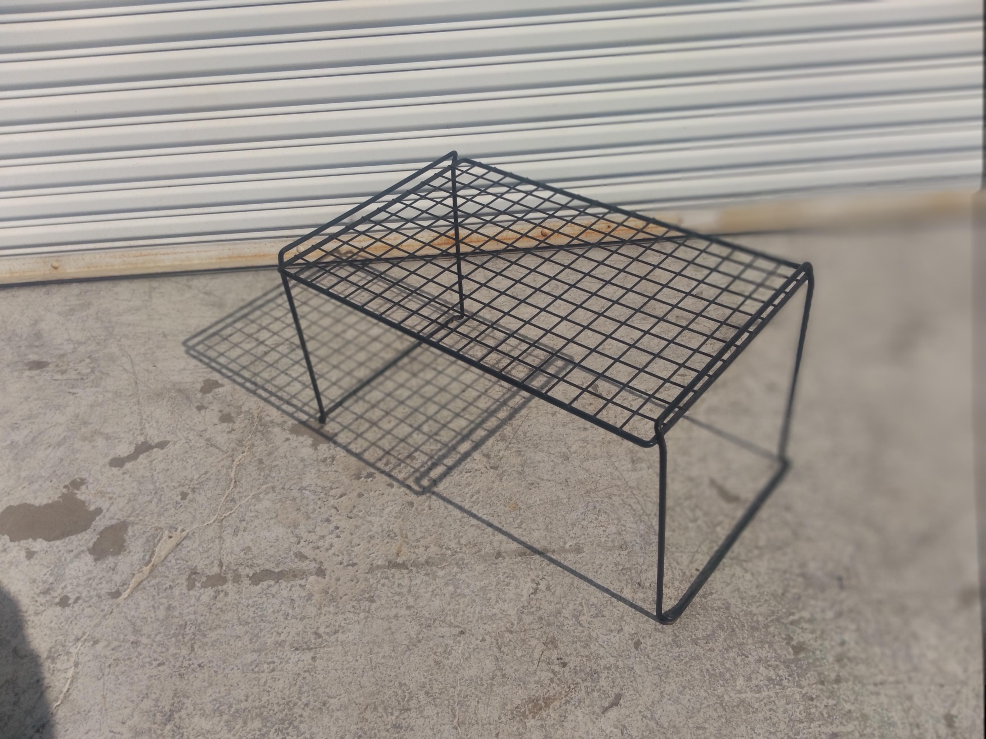 Poudré FluerTable basse de style Bertoia à Détroit en vente