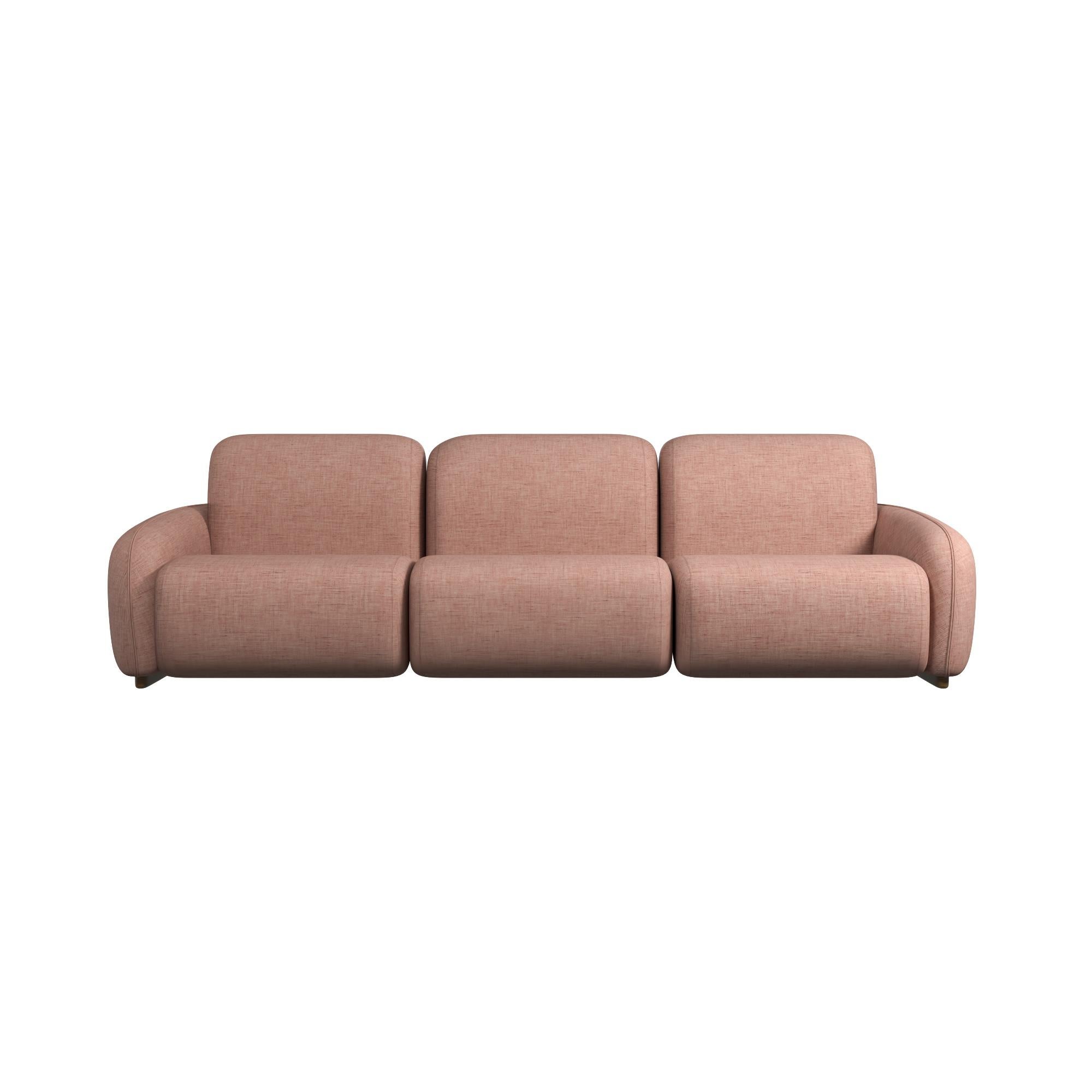 Ti presentiamo il Divano Cotton, un capolavoro di comfort lussuoso e design elegante. Questo divano ti invita a sprofondare nei suoi sontuosi cuscini, offrendoti un'esperienza di relax e tranquillità senza pari. Chiamato così per la sua morbida e