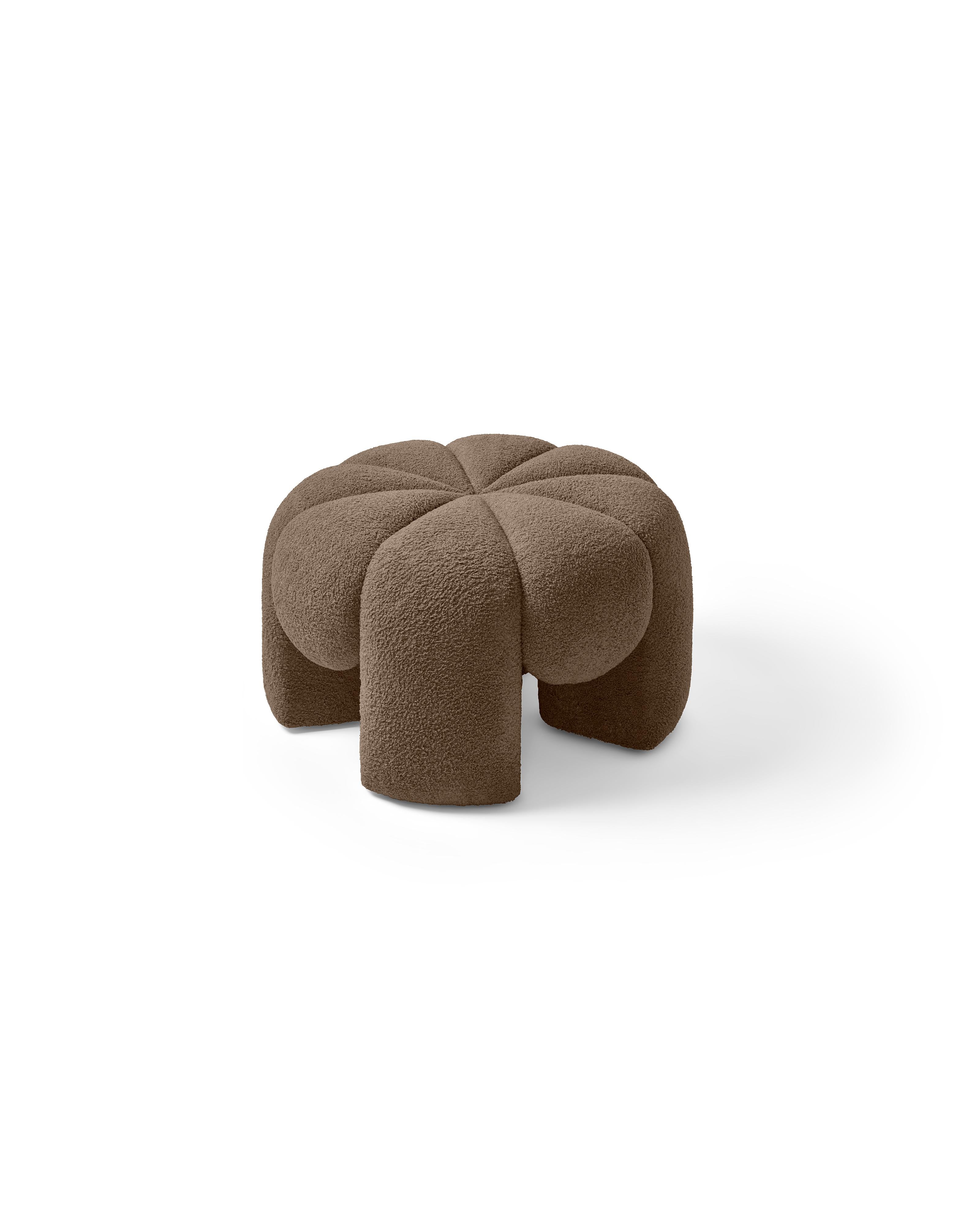 fluffy puffy 'Big Marshmallow' pouf For Sale 8