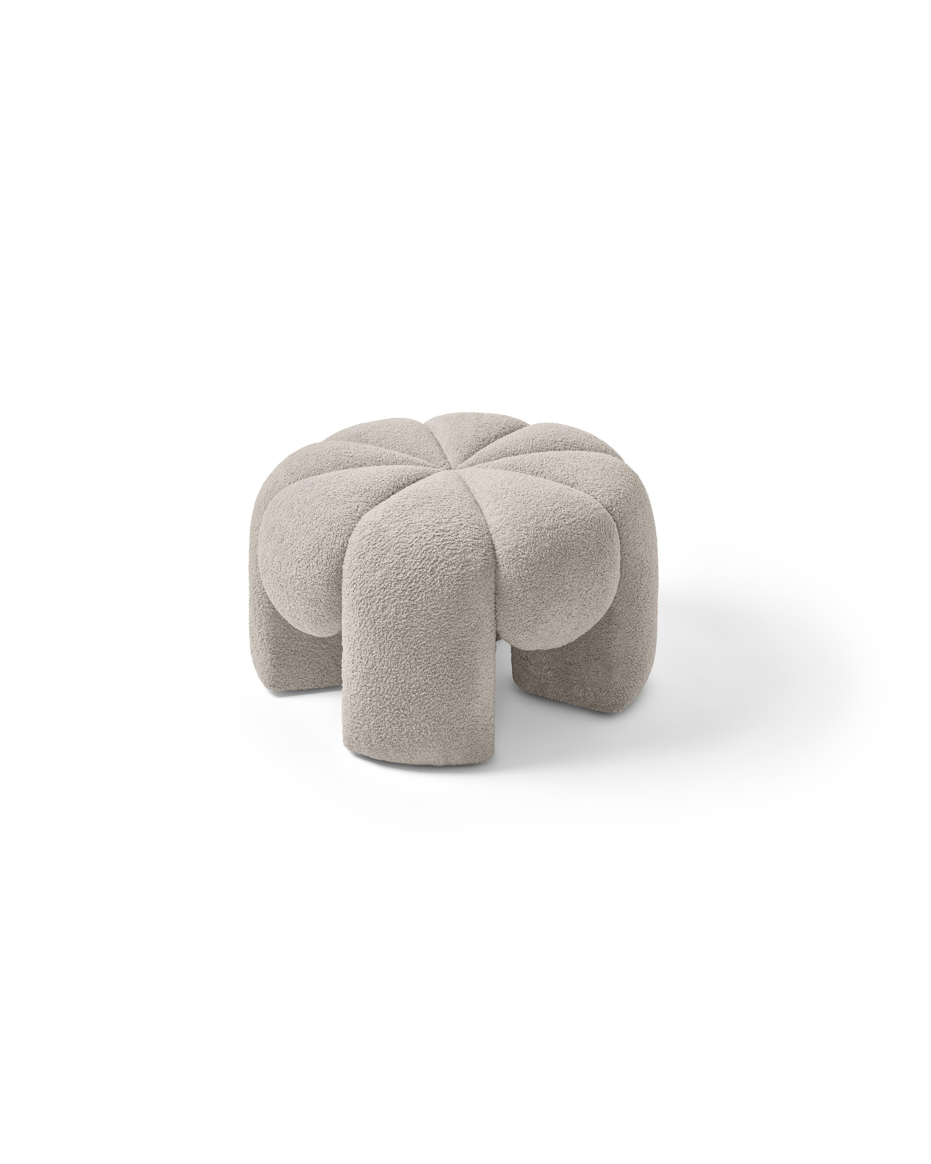 fluffy puffy 'Big Marshmallow' pouf For Sale 1