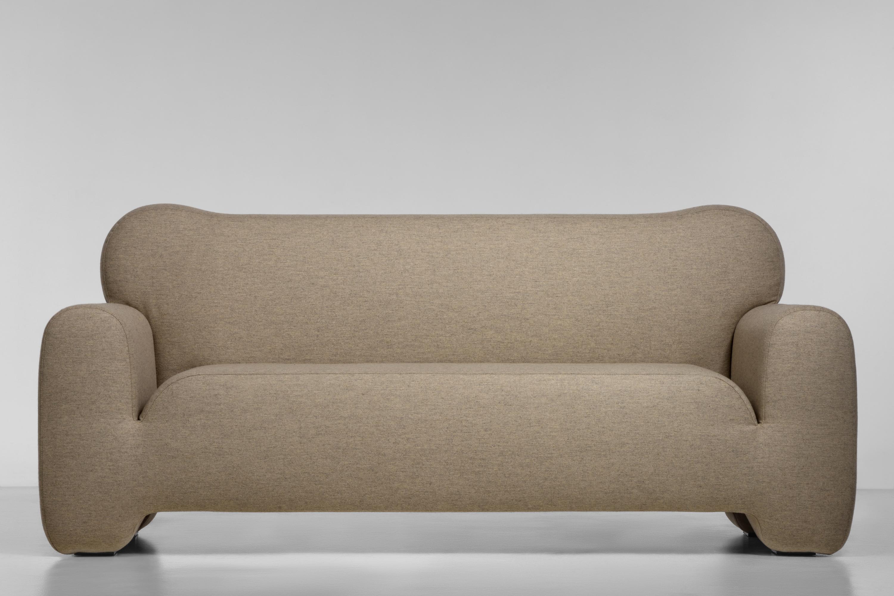 Organic Modern Fluffy Sofa by Faina For Sale