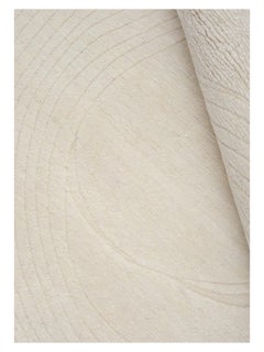 'Fluid Fossil' Handmade Rug by Linie Design, Watertopia, 205 cm, Wool