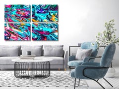 "Fluid" Original Aluminum Wall Decor