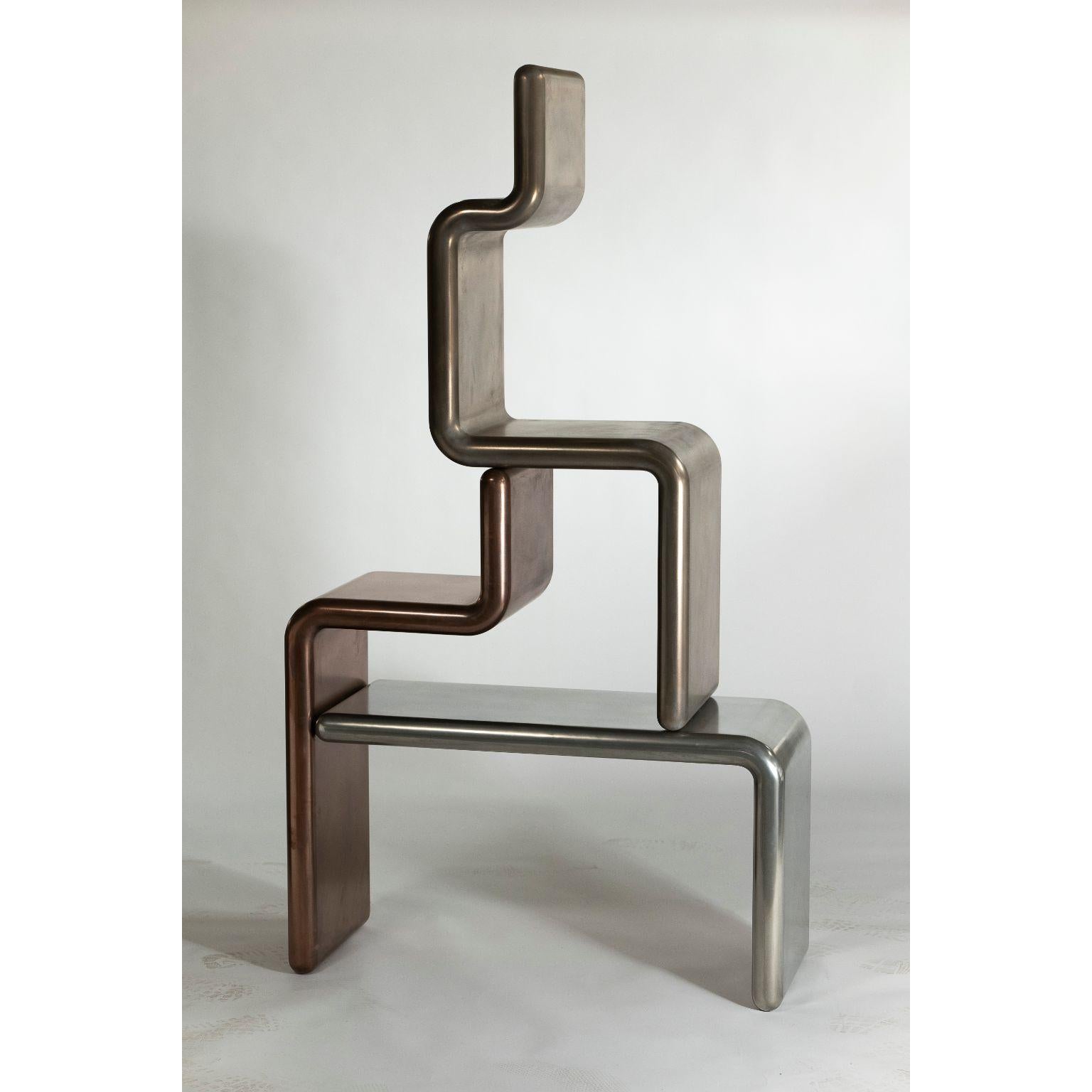 Modern Fluid Shelf by Roberto Giacomucci For Sale