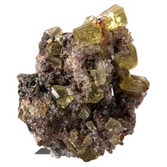 Fluorapatite Crystals in Quartz from Cerro de Mercado, Durango, Mexico
