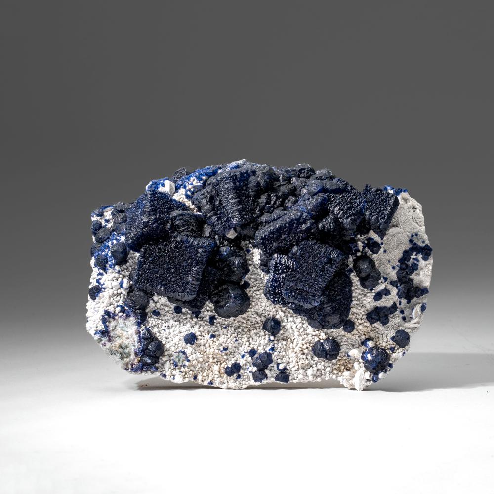 Fluorite su quarzo dalla miniera di Huanggang, Keshiketeng Qi, Mongolia Interna, Cina in vendita 5