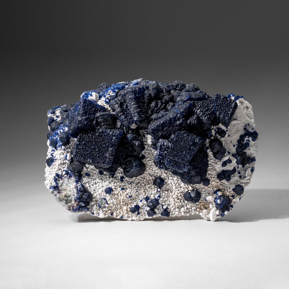 Fluorite su quarzo dalla miniera di Huanggang, Keshiketeng Qi, Mongolia Interna, Cina in vendita 3